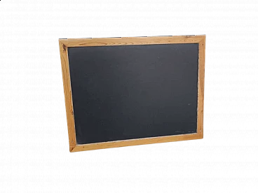 School wall blackboard with wooden frame, 1960s