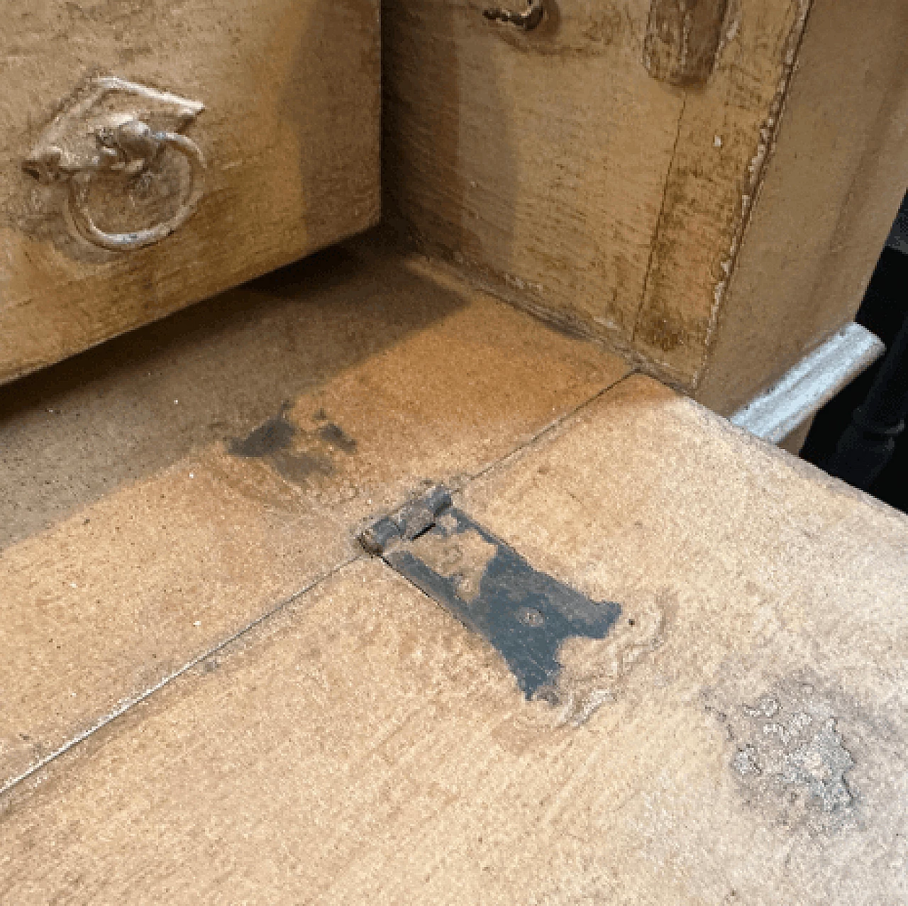 Louis Philippe orange lacquered wood secrétaire, late 19th century 11