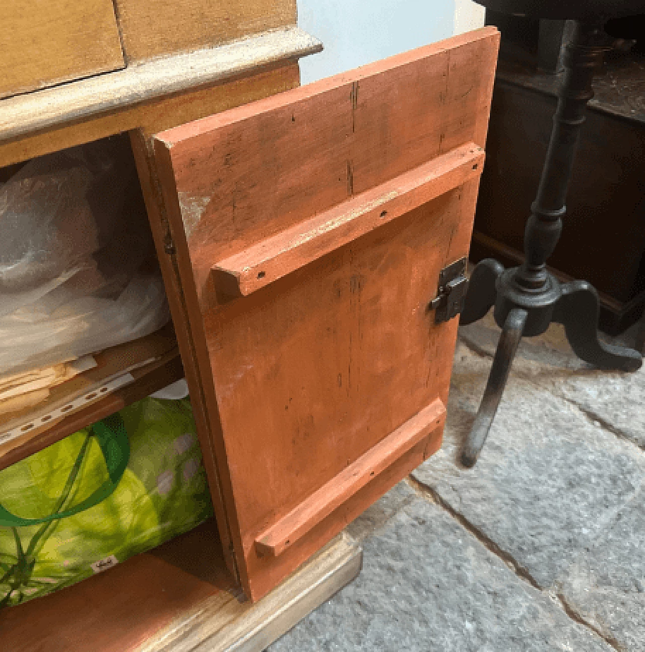 Louis Philippe orange lacquered wood secrétaire, late 19th century 14