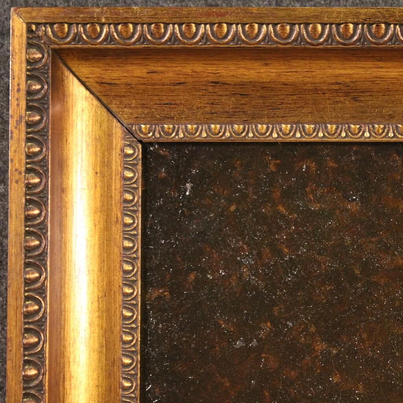 Tavolo con fiori e panettone, olio su cartone, 1934 5