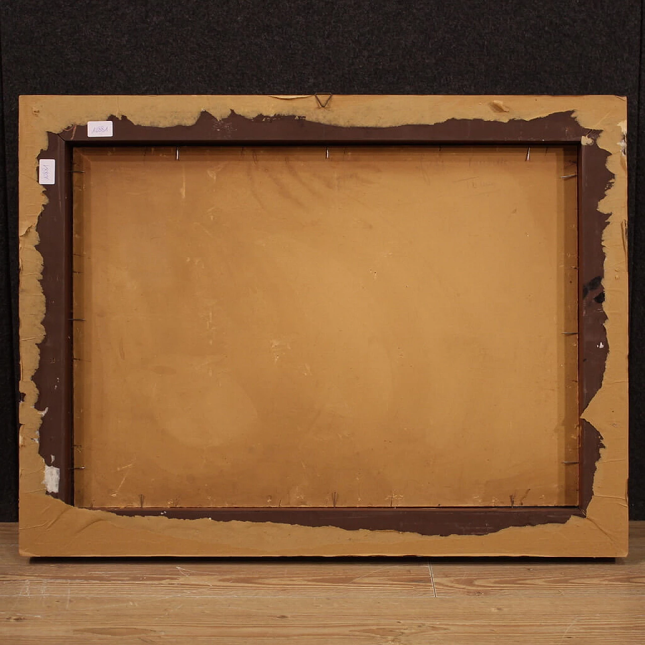 Tavolo con fiori e panettone, olio su cartone, 1934 12