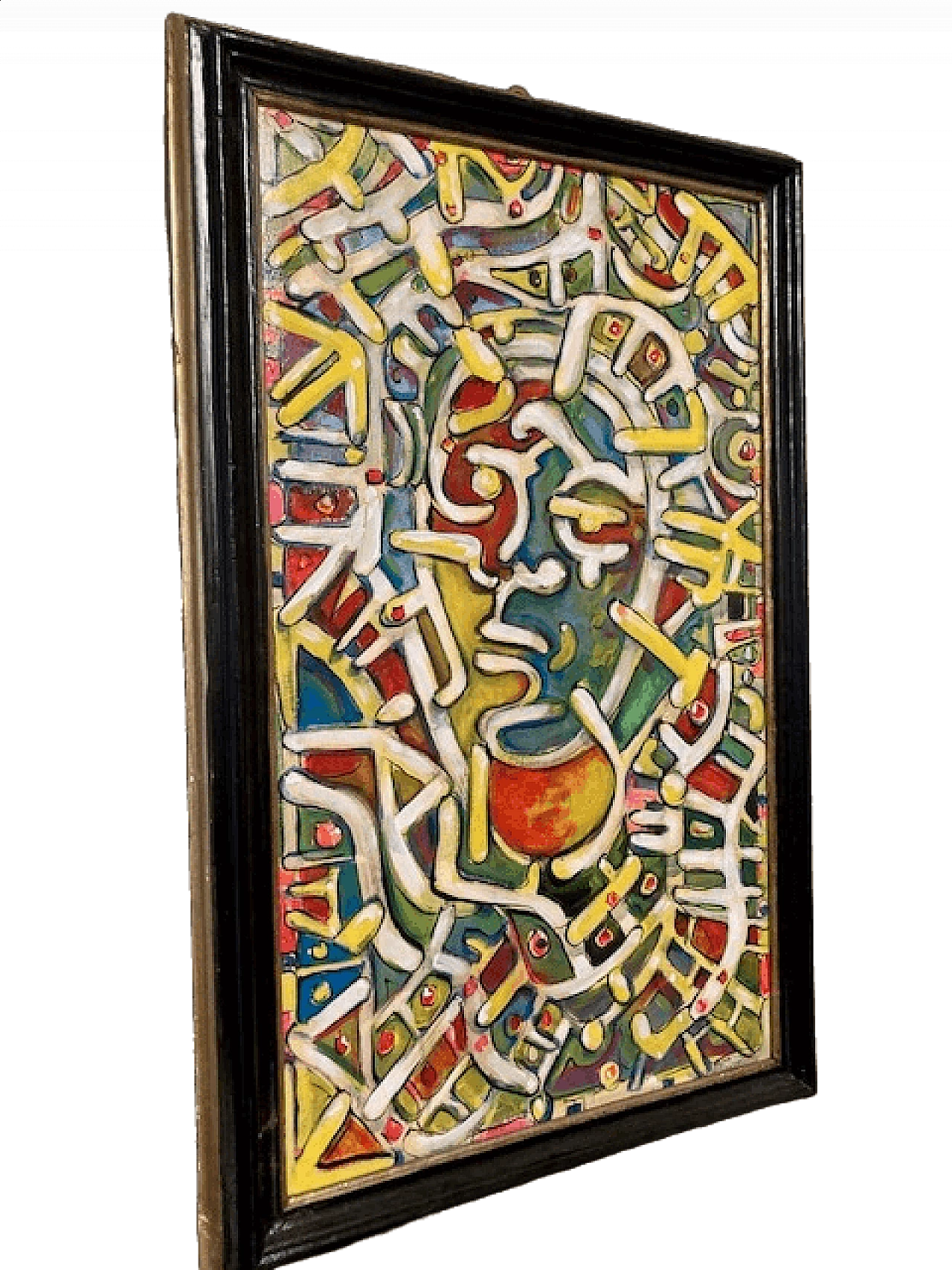 Contemporary art painting, acrylics on canvas, 2000s 10