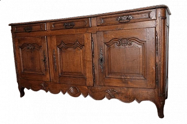 3-door wooden sideboard, 18th century