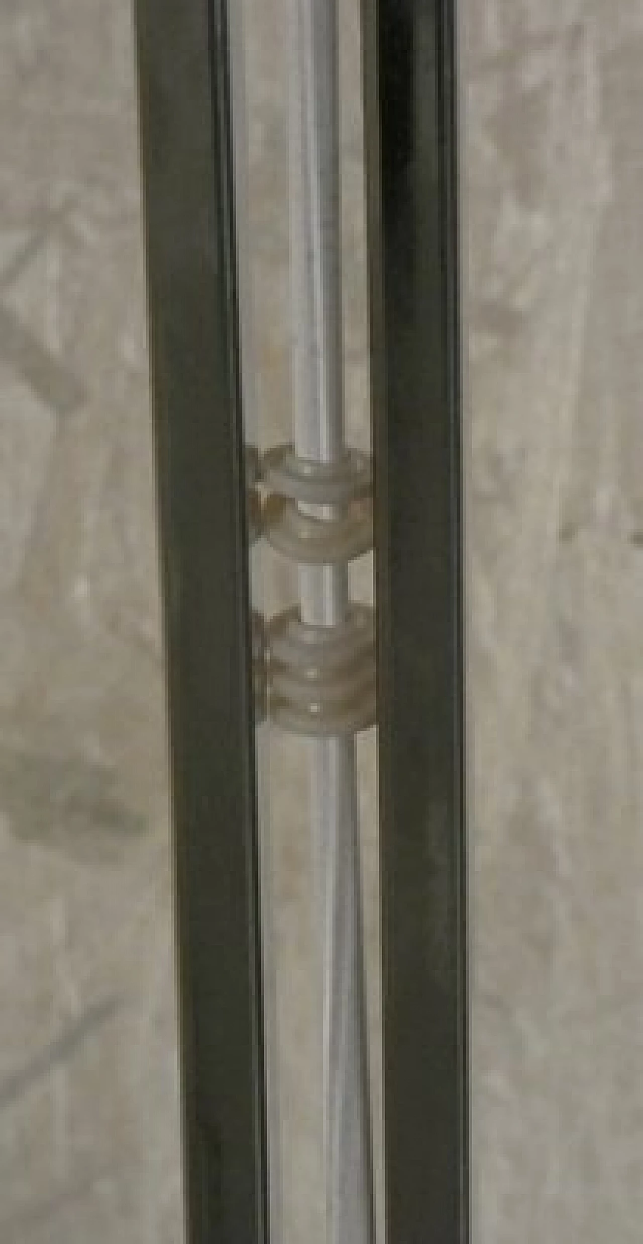 Steel and acrylic glass arc floor lamp, 1960s 10