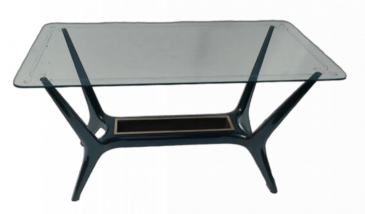 Tavolino attribuito a Ico e Luisa Parisi per Cassina, anni '50 10