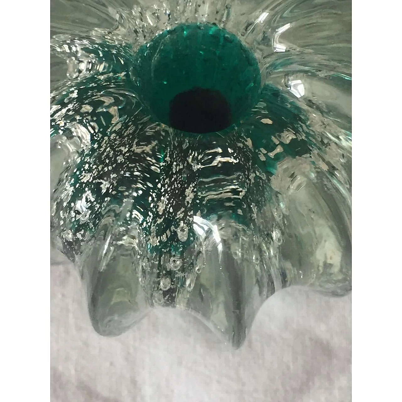 Pair of Submerged glass paperweights, 1960s 3