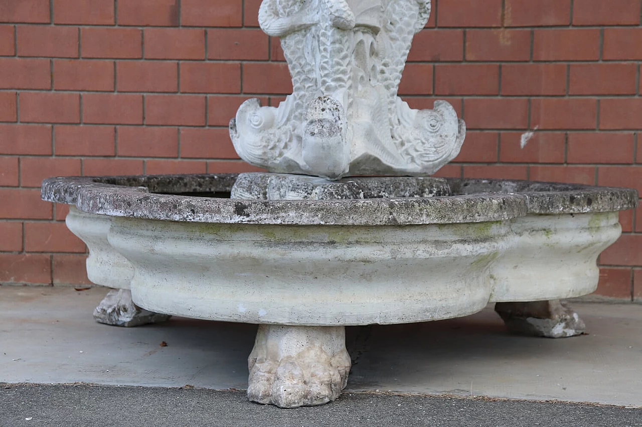 Neoclassical style garden fountain, 1930s 2