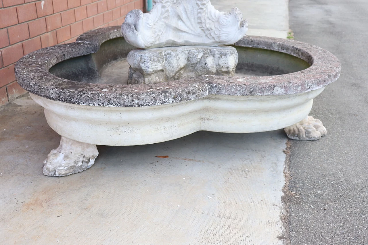 Neoclassical style garden fountain, 1930s 13