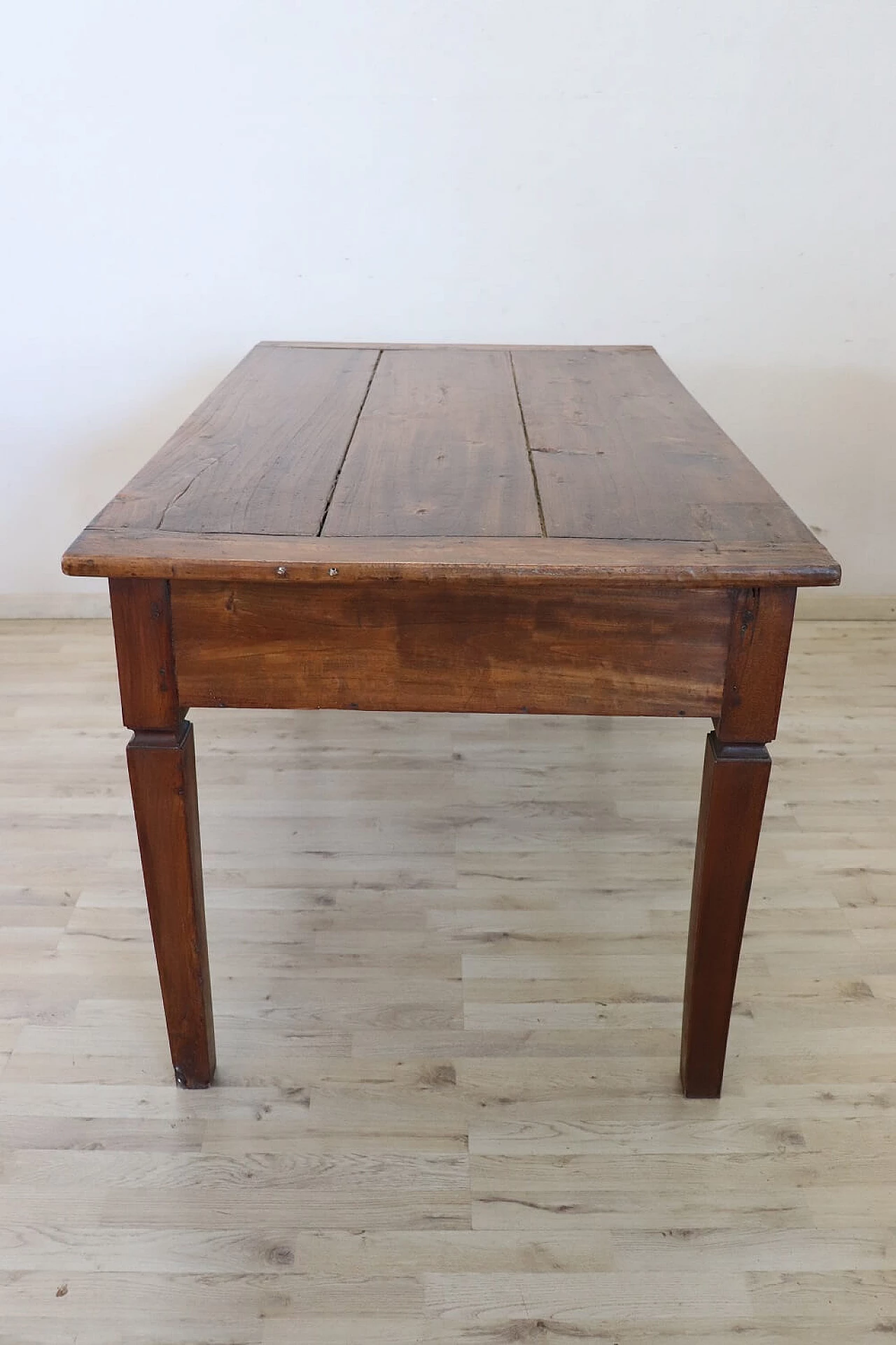 Rustic table in solid poplar wood, mid-19th century 9