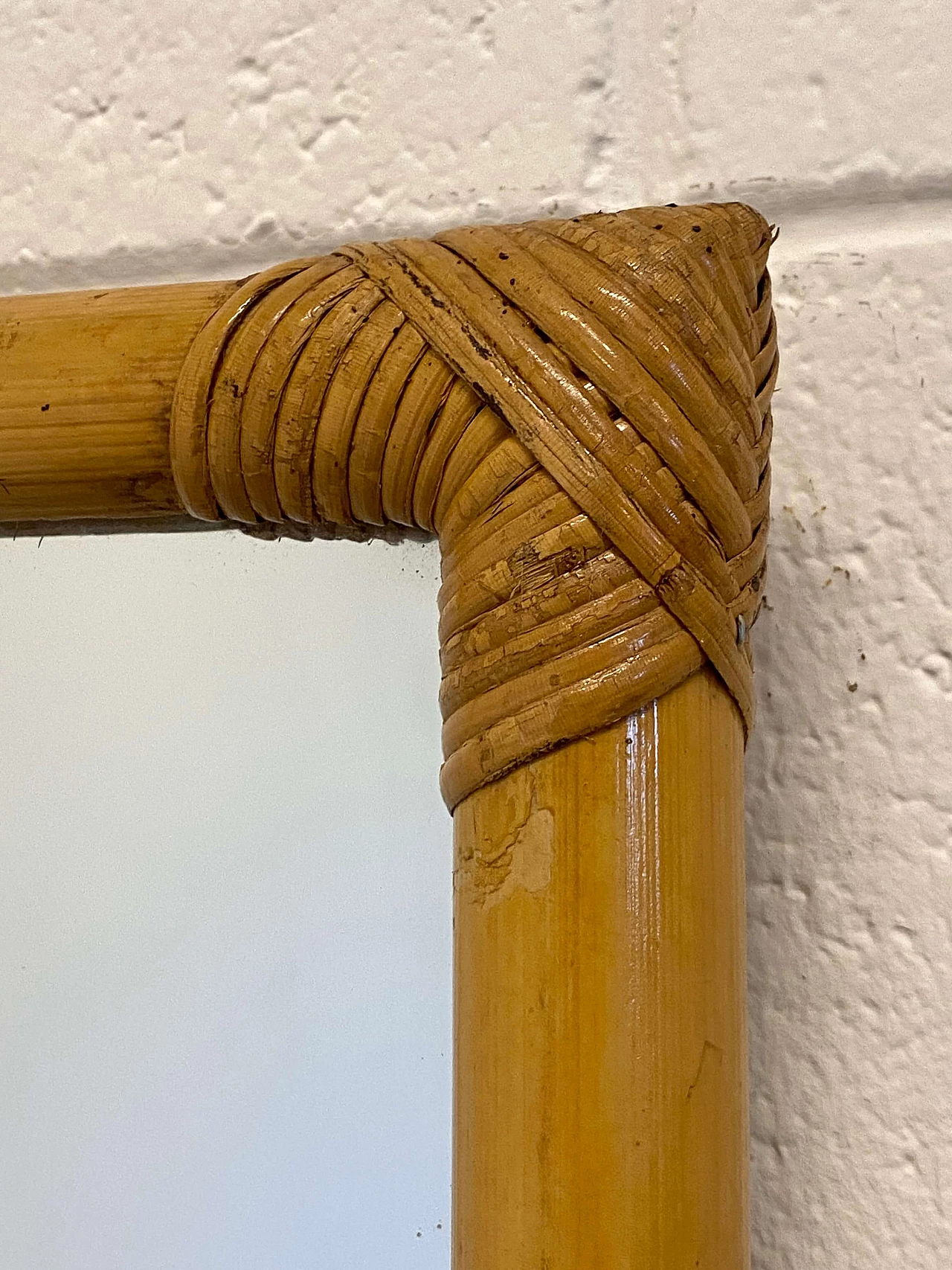 Bamboo mirror, 1970s 2