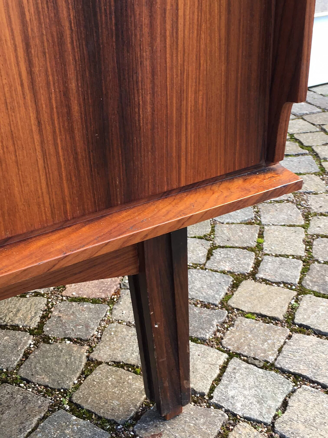 Rosewood secretaire cabinet, 1970s 3