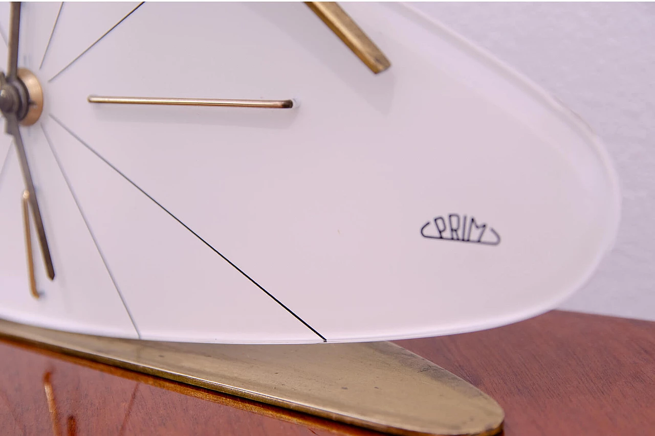 PRIM plastic and metal alarm clock, 1960s 9