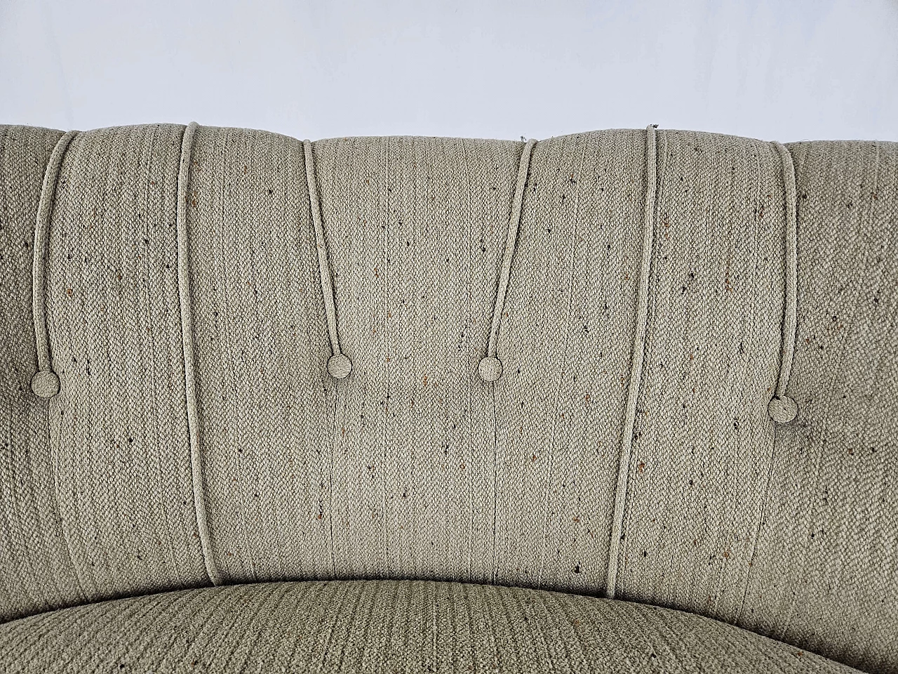 Gray modular corner sofa with four seats in fabric, 1970s 19