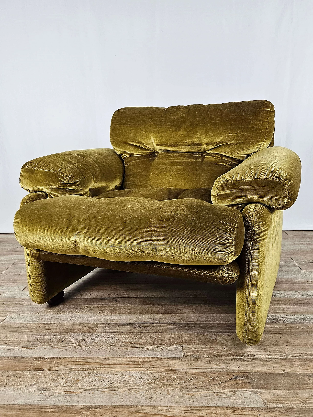 Coronado fabric armchair attributed to Tobia and Afra Scarpa for B&B Italia, 1960s 2