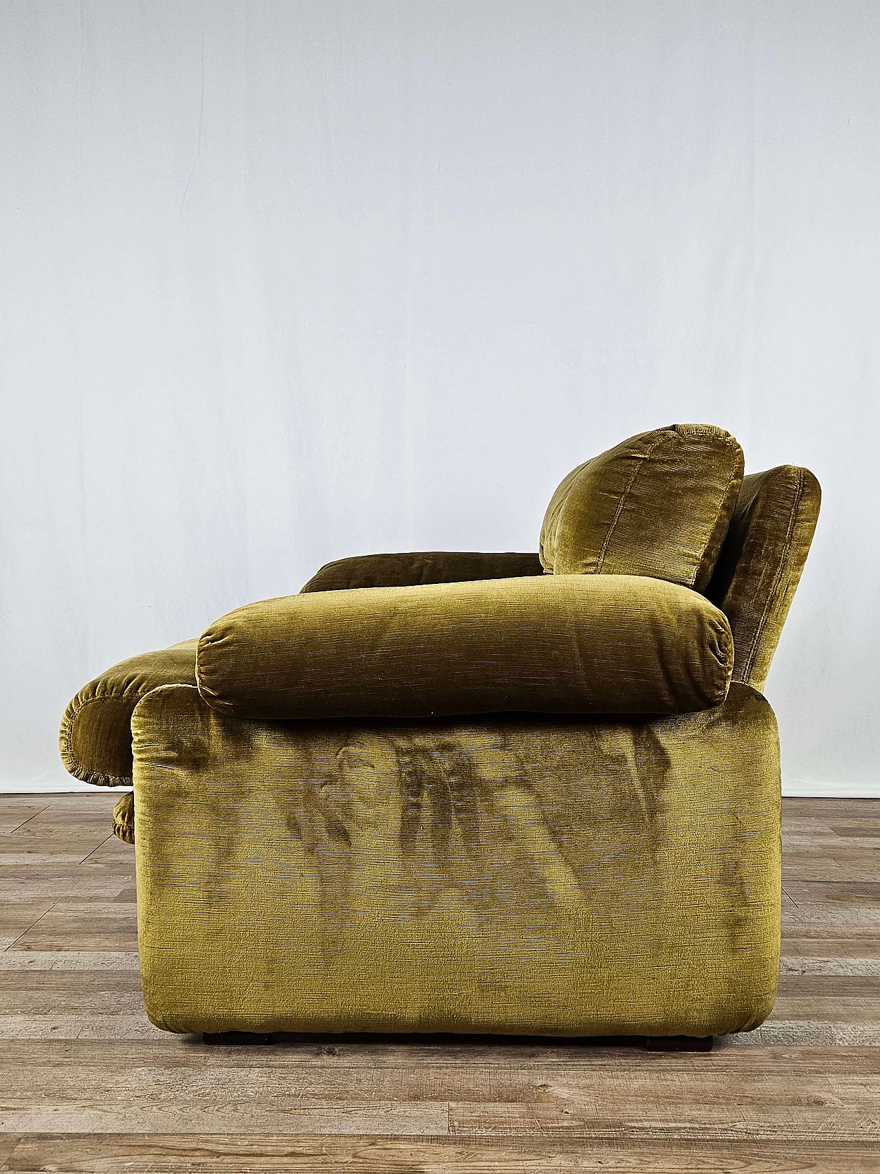 Coronado fabric armchair attributed to Tobia and Afra Scarpa for B&B Italia, 1960s 3