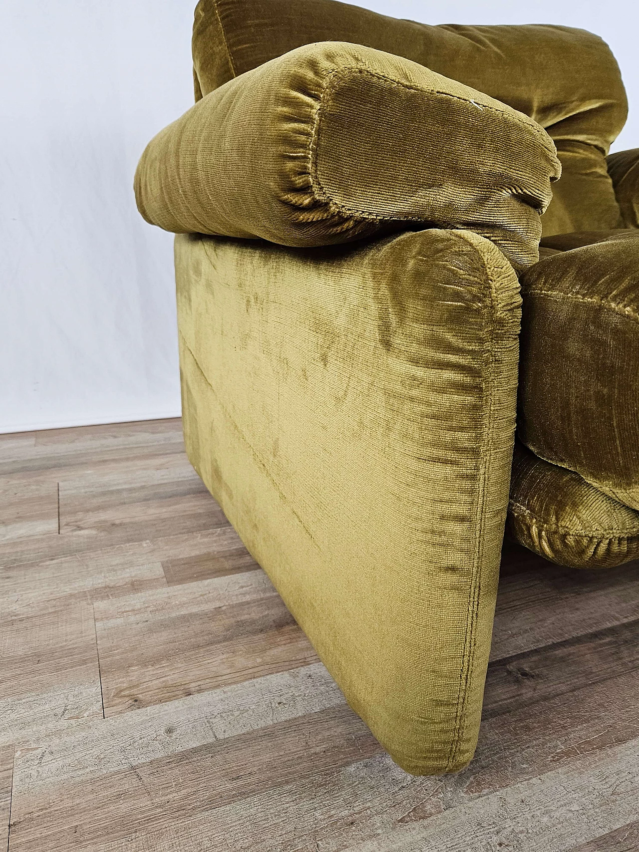 Coronado fabric armchair attributed to Tobia and Afra Scarpa for B&B Italia, 1960s 17