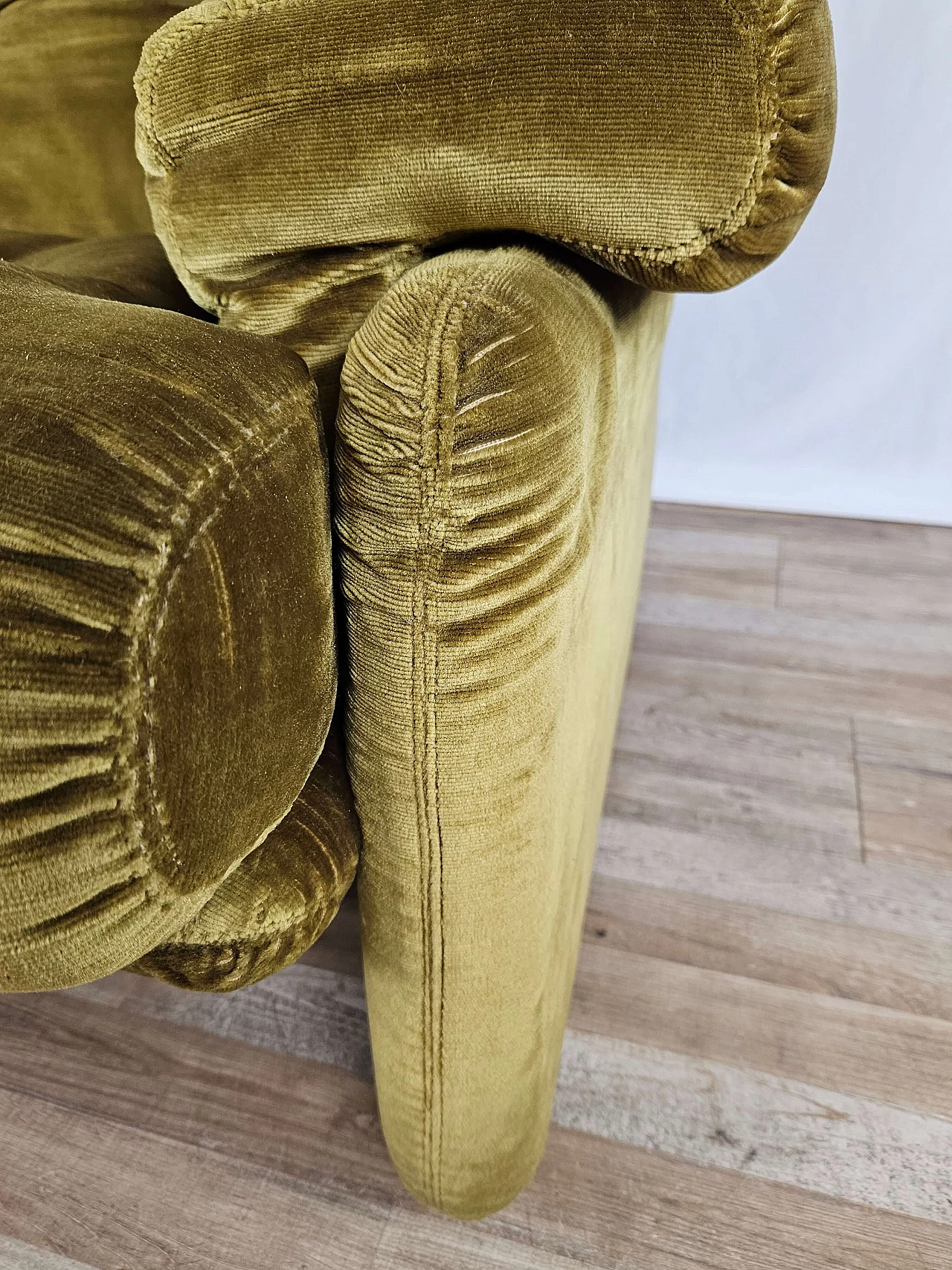 Coronado fabric armchair attributed to Tobia and Afra Scarpa for B&B Italia, 1960s 23