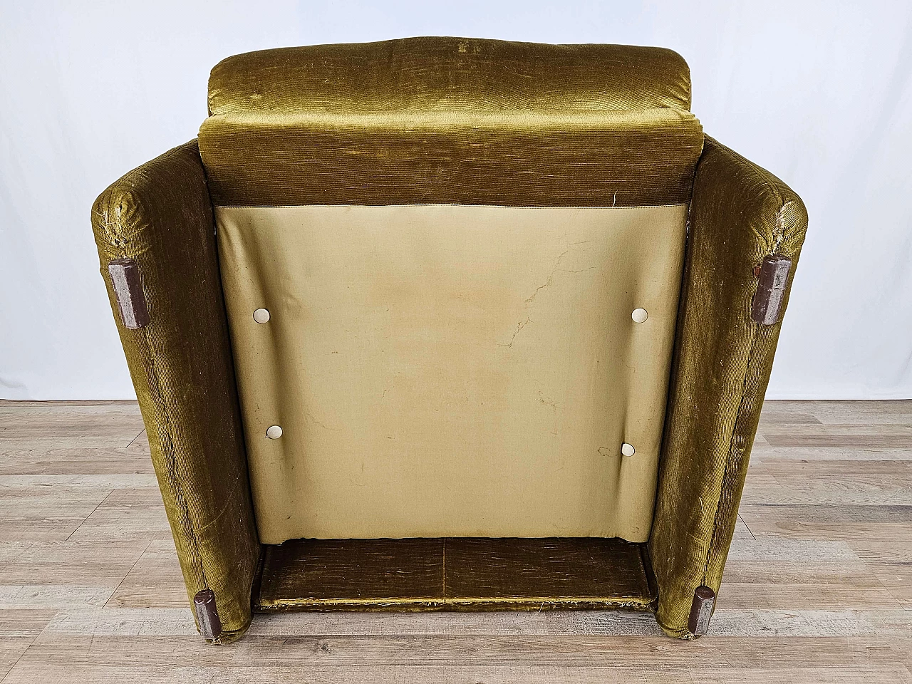 Coronado fabric armchair attributed to Tobia and Afra Scarpa for B&B Italia, 1960s 27