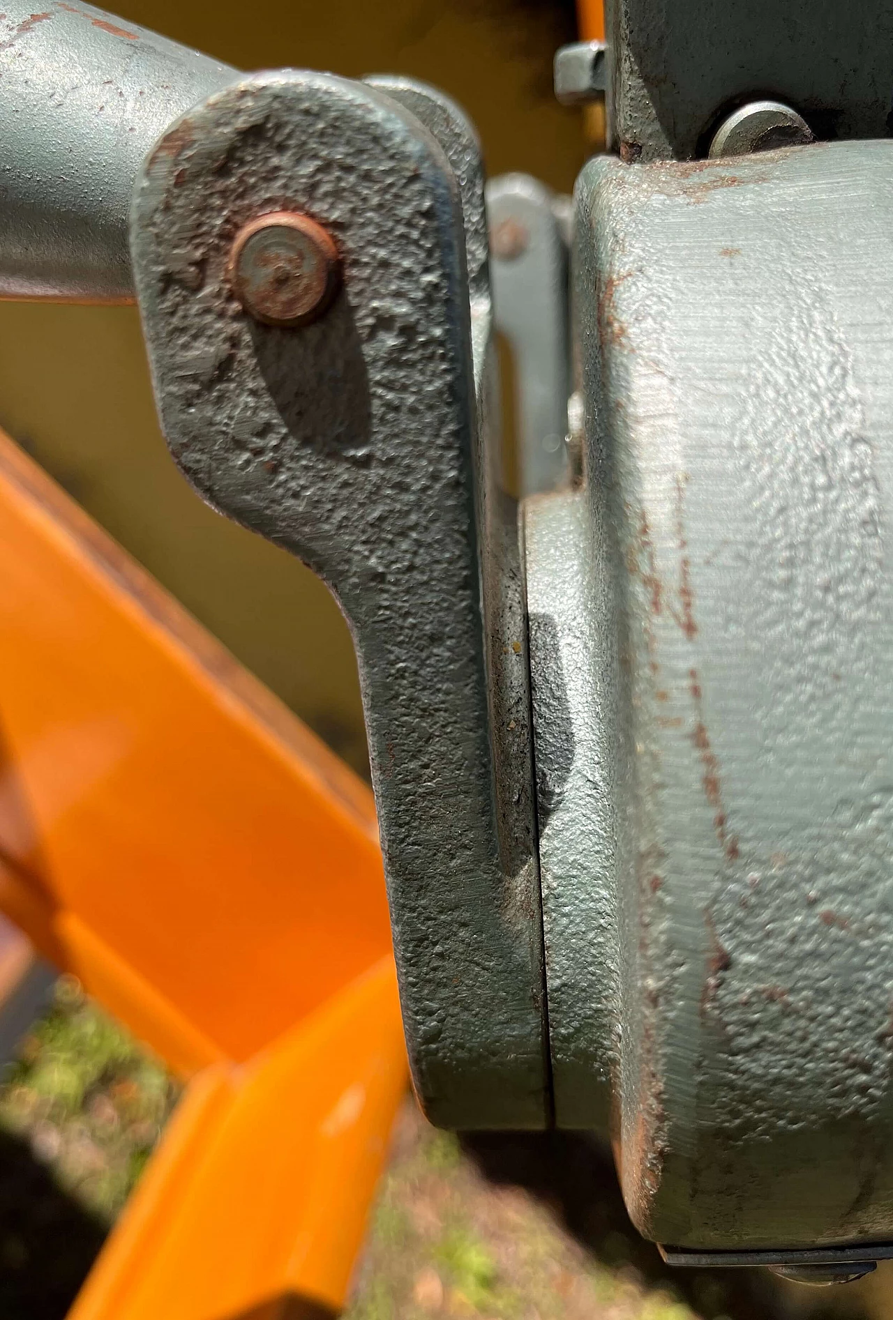 Vogatore Lamborghini in massello di faggio e ferro, anni '40 21