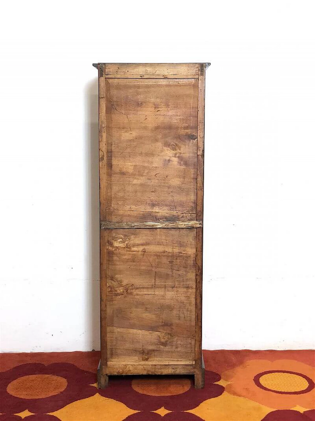 Beech chest of drawers with shutter, 1960s 9