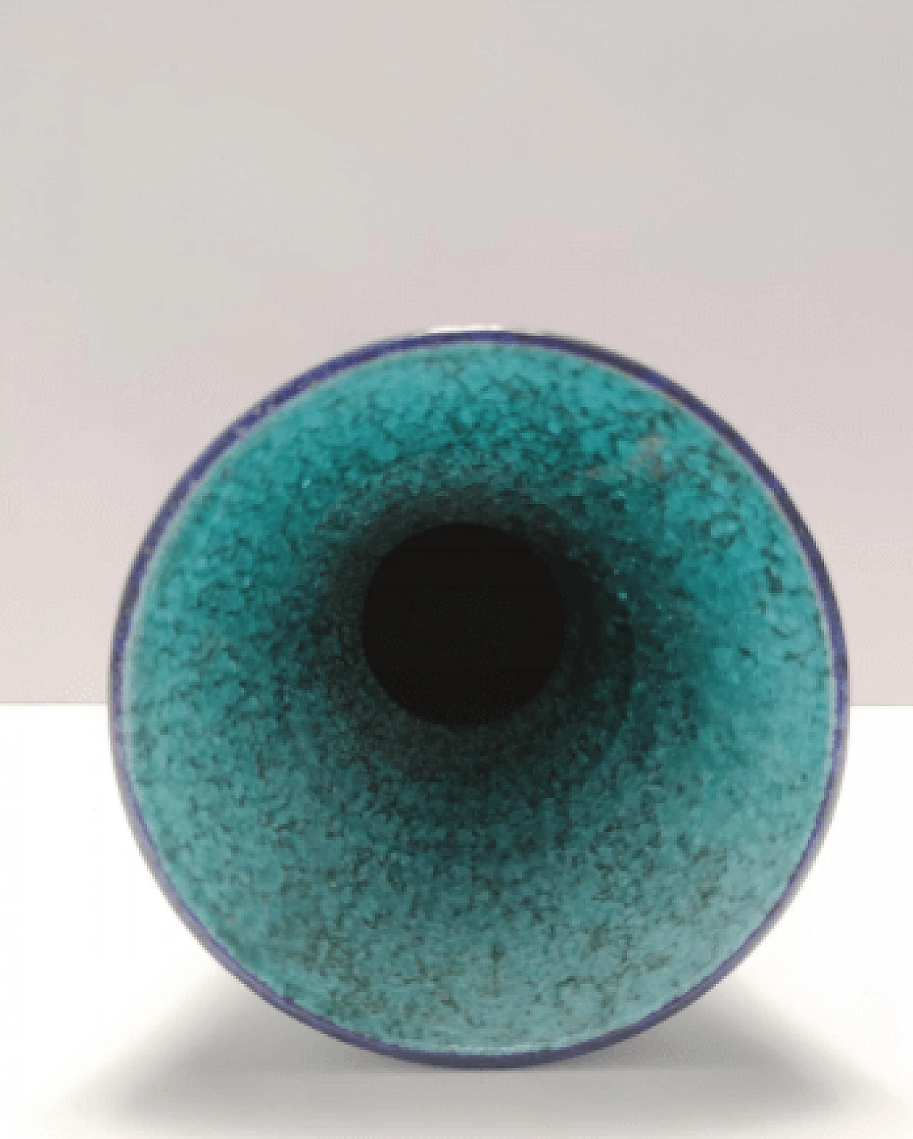 Glazed and engraved ceramic vase in the style of Bitossi, 1970s 8