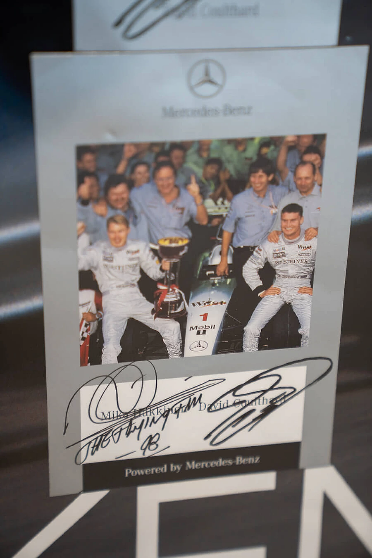 West McLaren Mercedes FIA Formula 1 poster, 1998 6