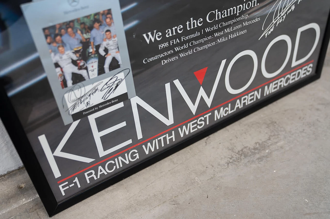 Poster West McLaren Mercedes FIA Formula 1, 1998 10