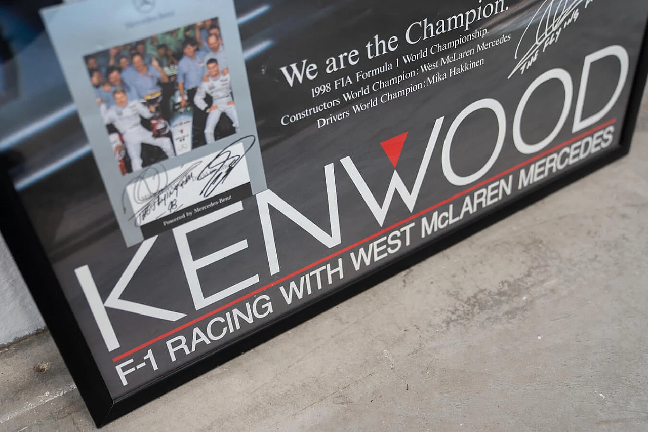 West McLaren Mercedes FIA Formula 1 poster, 1998 10
