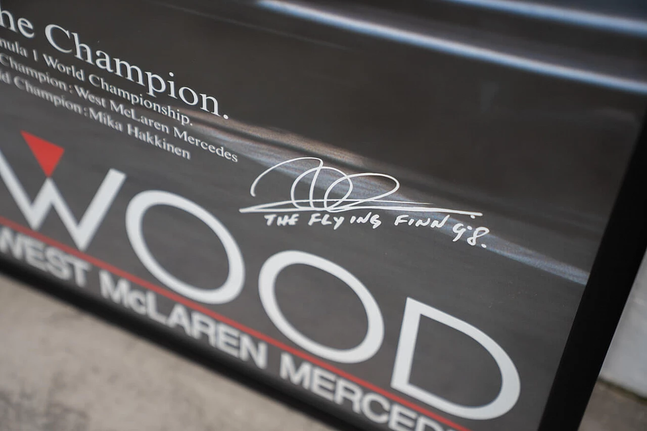 West McLaren Mercedes FIA Formula 1 poster, 1998 13