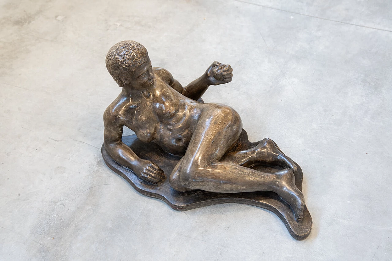 Nudo, scultura in gesso, anni '70 3