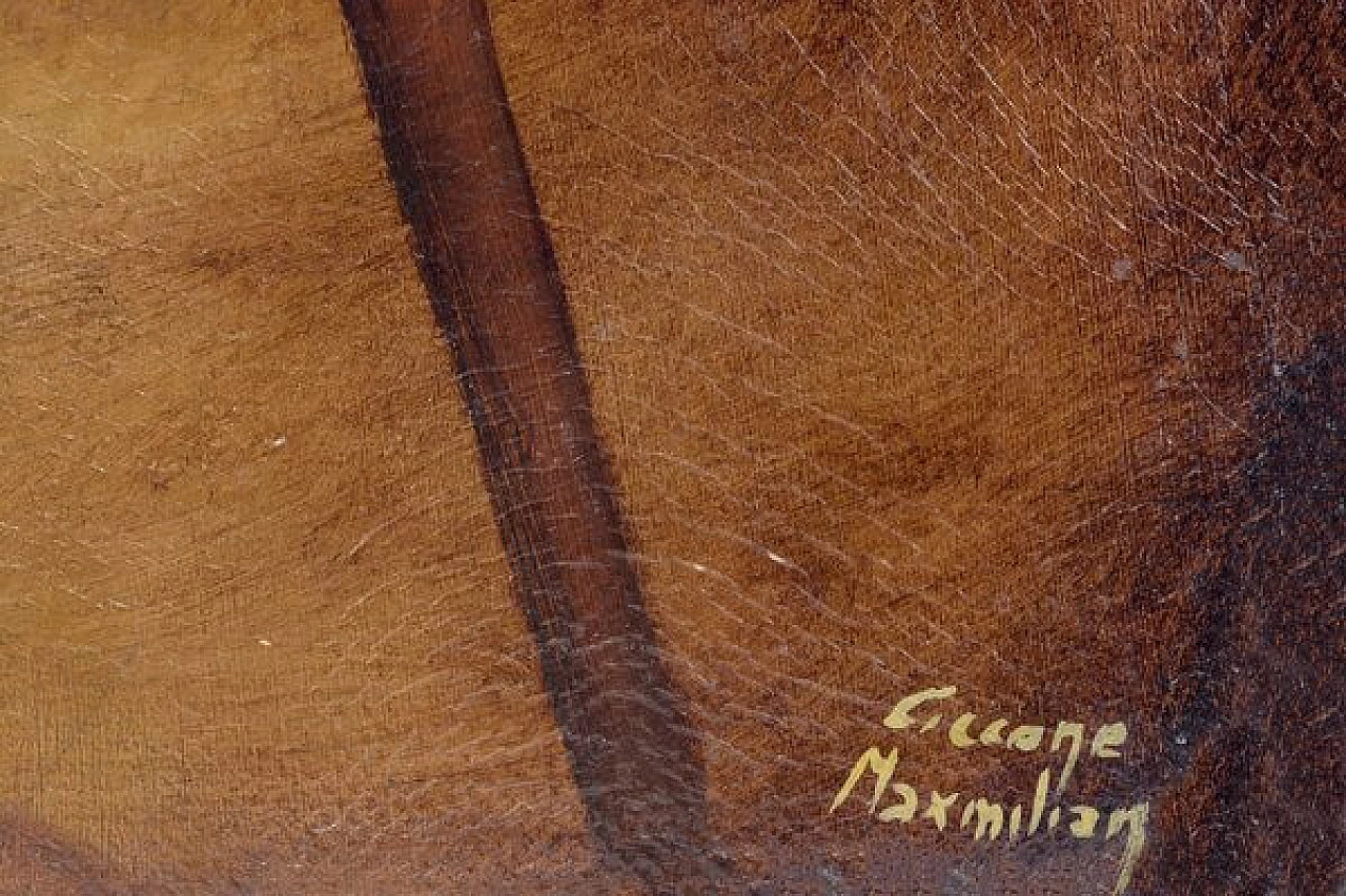 Maximilian Ciccone, Composition, oil on canvas, 2000s 5