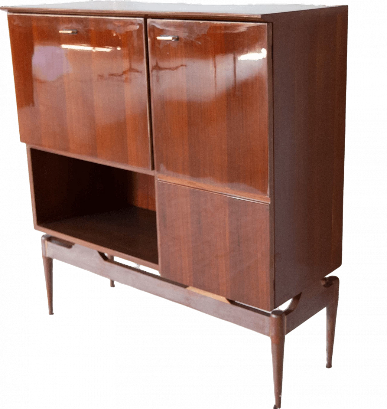 Mahogany veneer sideboard, 1950s 12