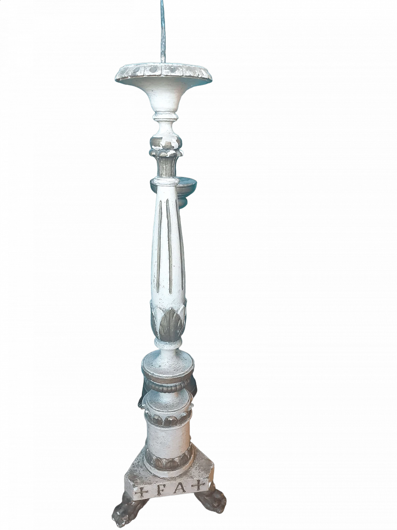 Candeliere in legno, '800 4