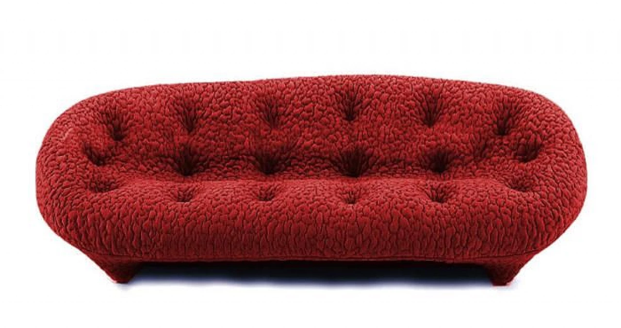 Ploum sofa by Ligne Roset in Moby rouge colour 5