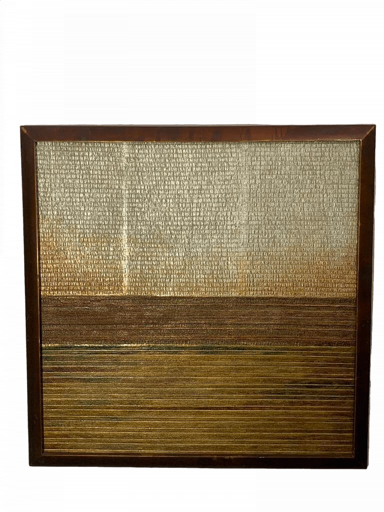 Resin relief texture on panel, 1970s 9