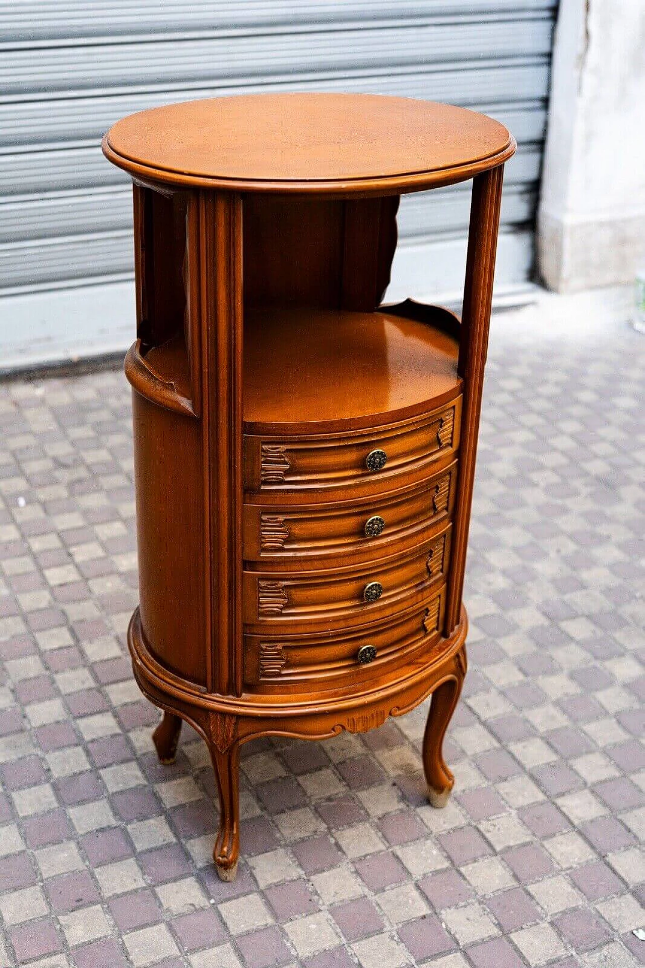 Art Nouveau wooden chest of drawers by Ebanisteria di Bassano, early 20th century 6