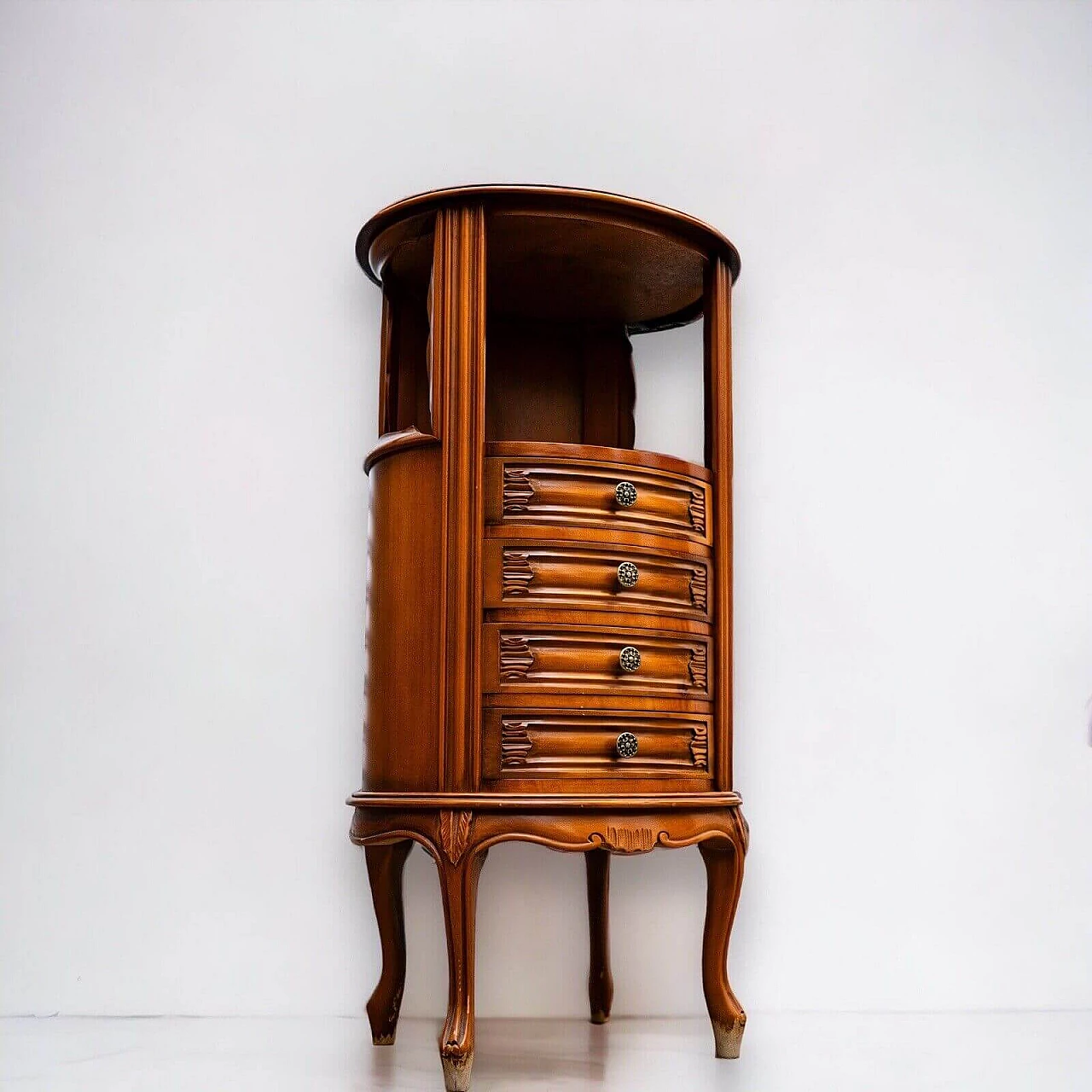 Art Nouveau wooden chest of drawers by Ebanisteria di Bassano, early 20th century 9