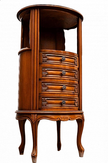 Art Nouveau wooden chest of drawers by Ebanisteria di Bassano, early 20th century