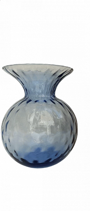 Glass vase by IVV, 1980s