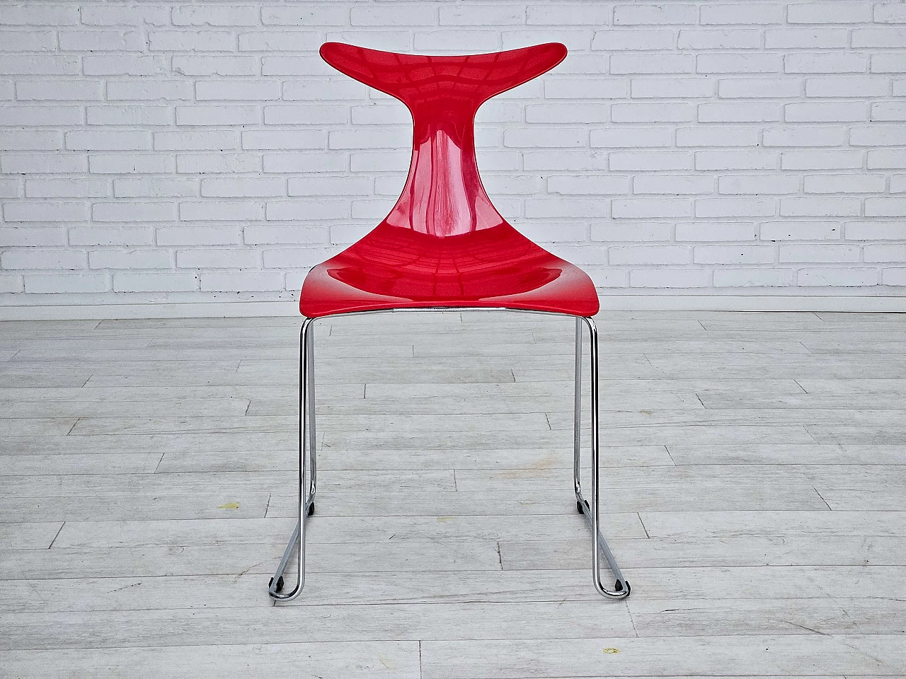 4 Delfy chairs by Gino Carollo for Ciacci Kreaty, 1990s 9
