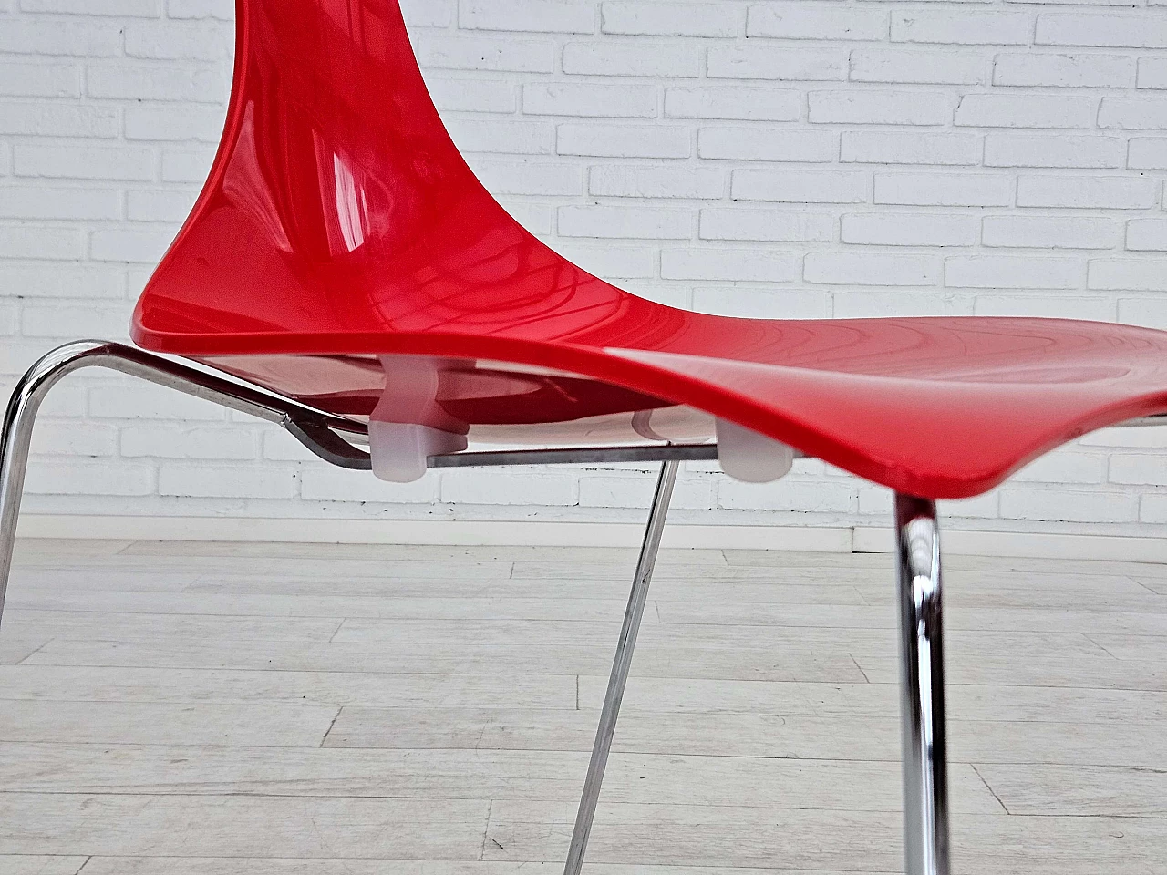 4 Sedie Delfy di Gino Carollo per Ciacci Kreaty, anni '90 16