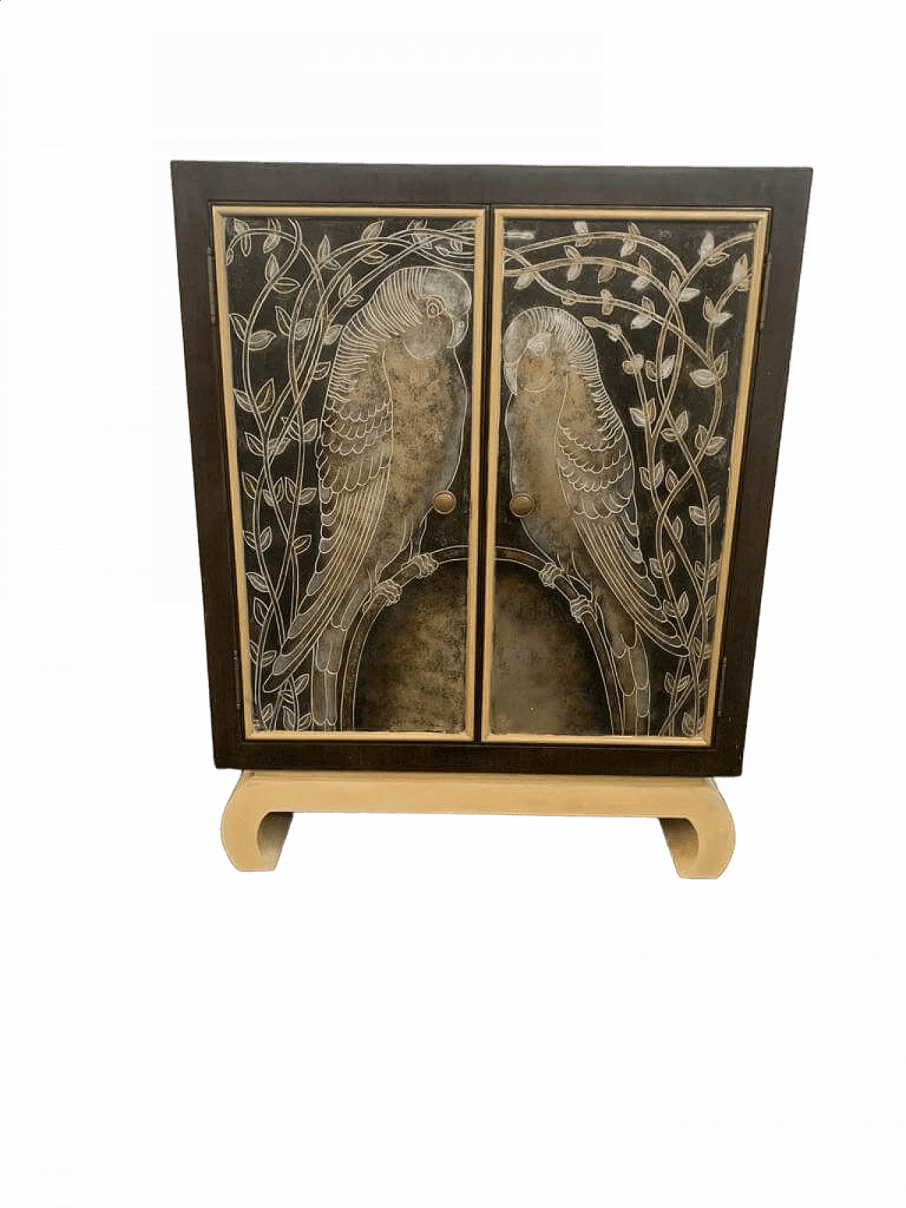 Credenza laccata in stile Art Deco di Lam Lee Group Dallas, anni '90 13