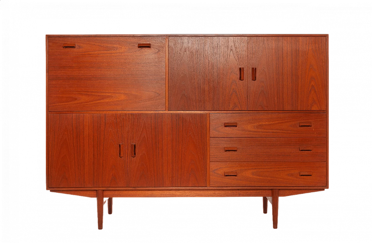 Credenza in teak, anni '60 10