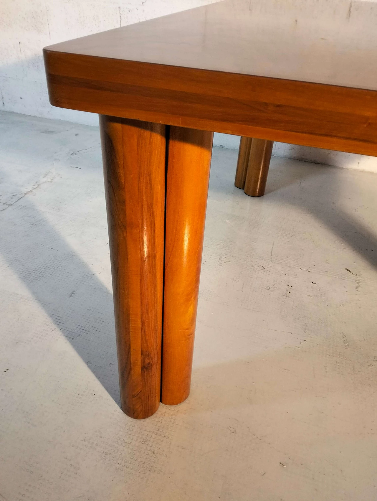 Scuderia dining table by Carlo Scarpa for Bernini, 1970s 5