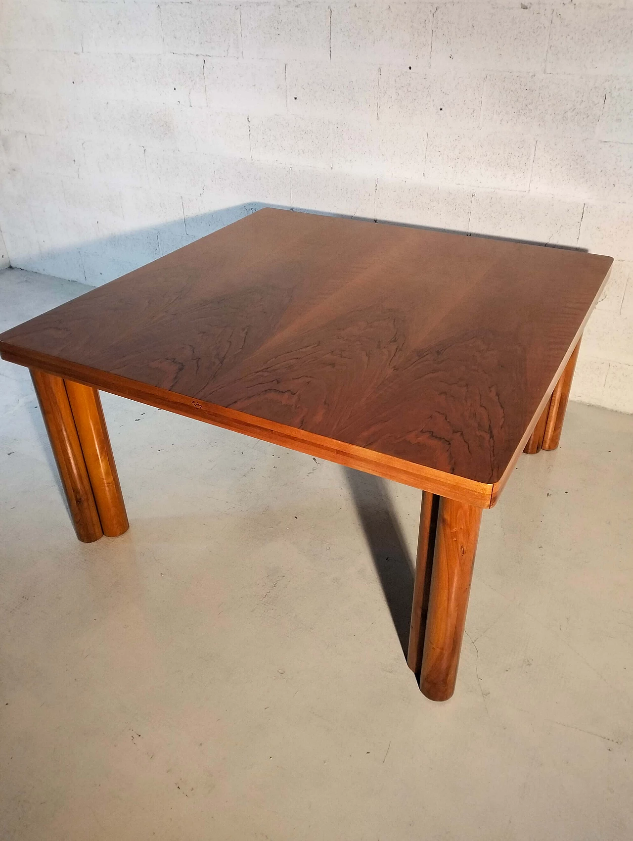 Scuderia dining table by Carlo Scarpa for Bernini, 1970s 9