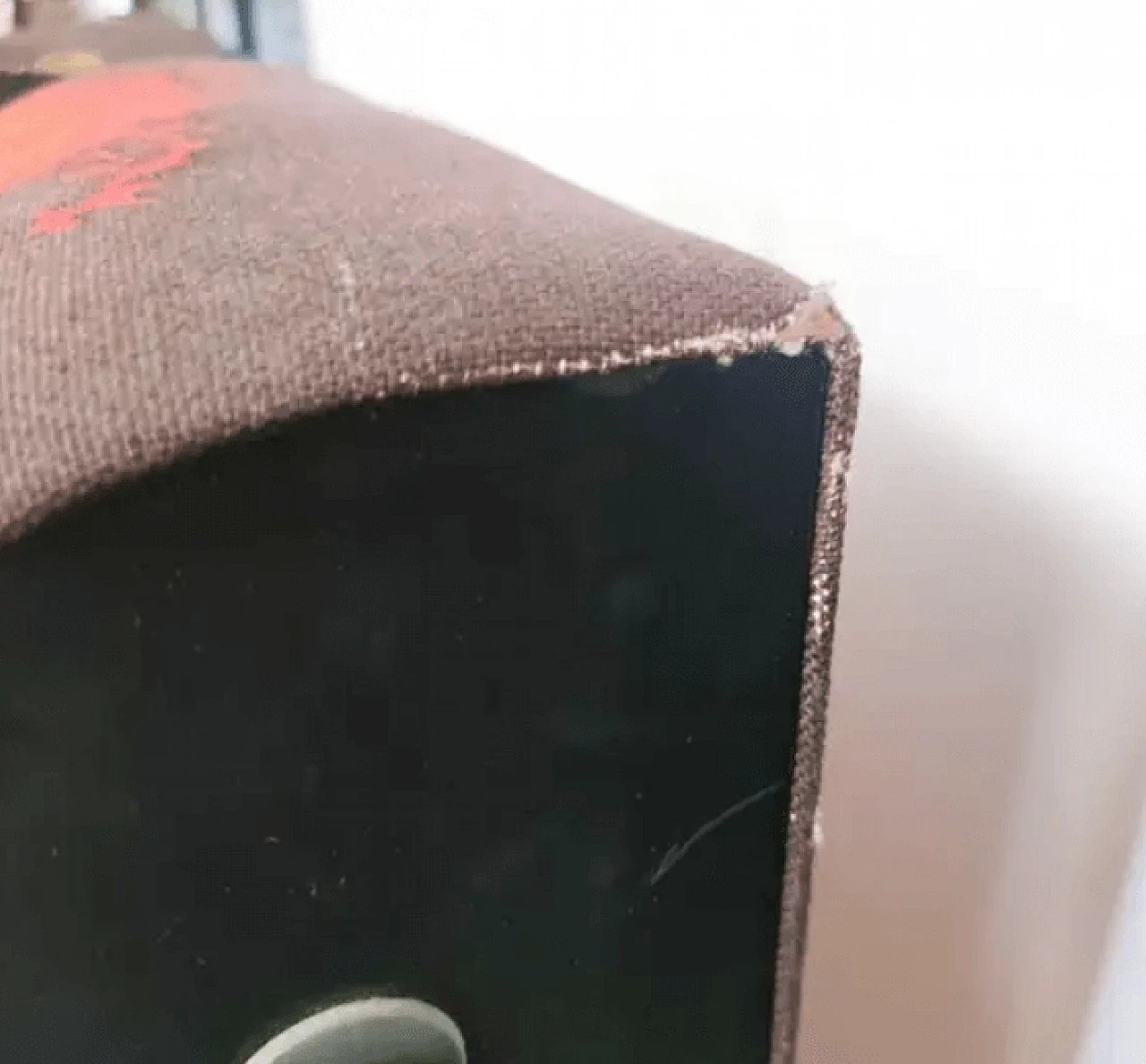 4 Lounge armchairs in wood and cotton, 1970s 12