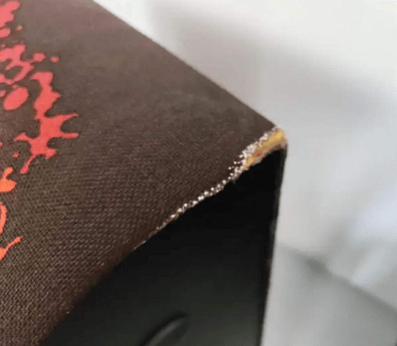 4 Lounge armchairs in wood and cotton, 1970s 13