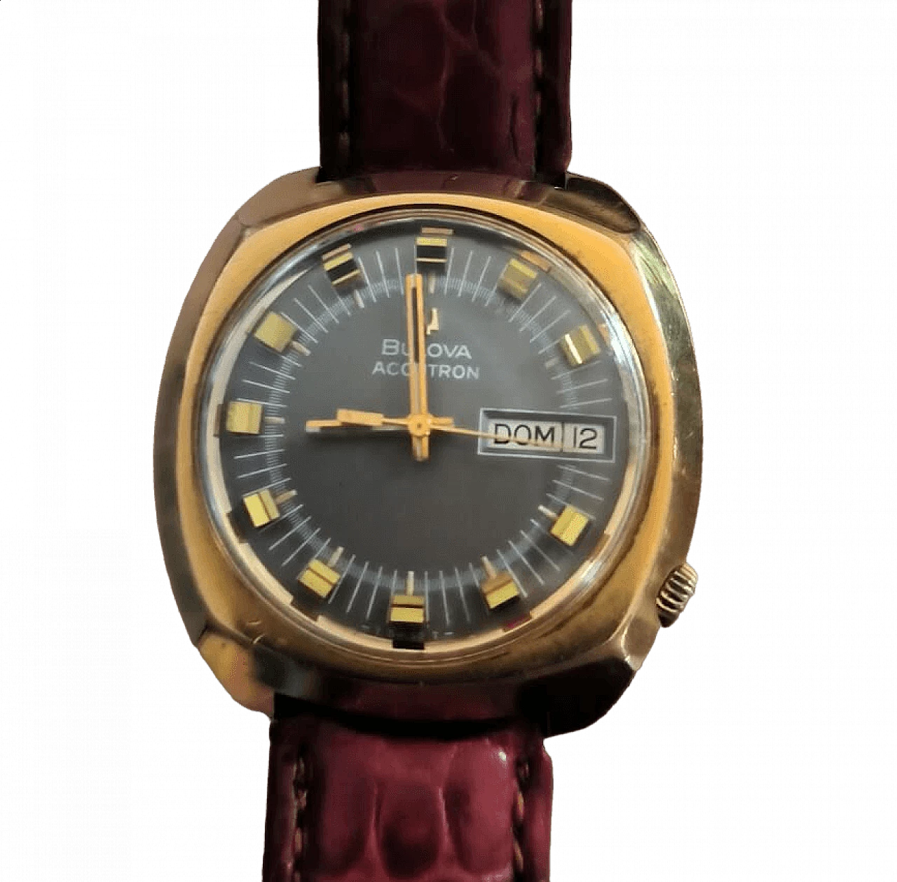 Men's Accutron wristwatch by Bulova, 1970s 4