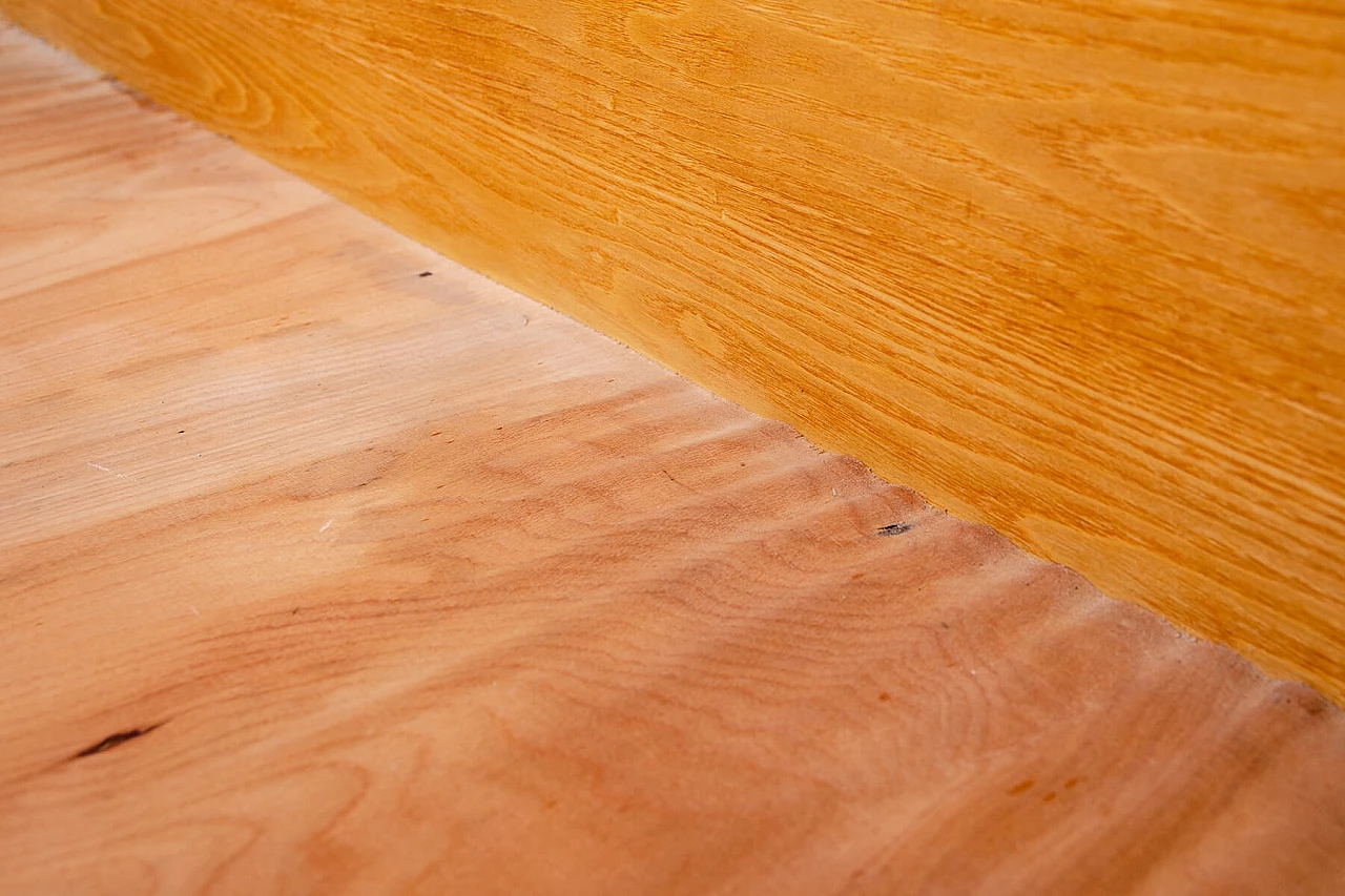 Drevotvar beech folding sofa bed, 1970s 15