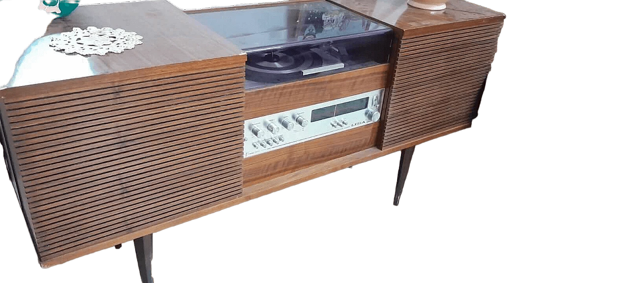 Wooden stereo cabinet, 1970s 7